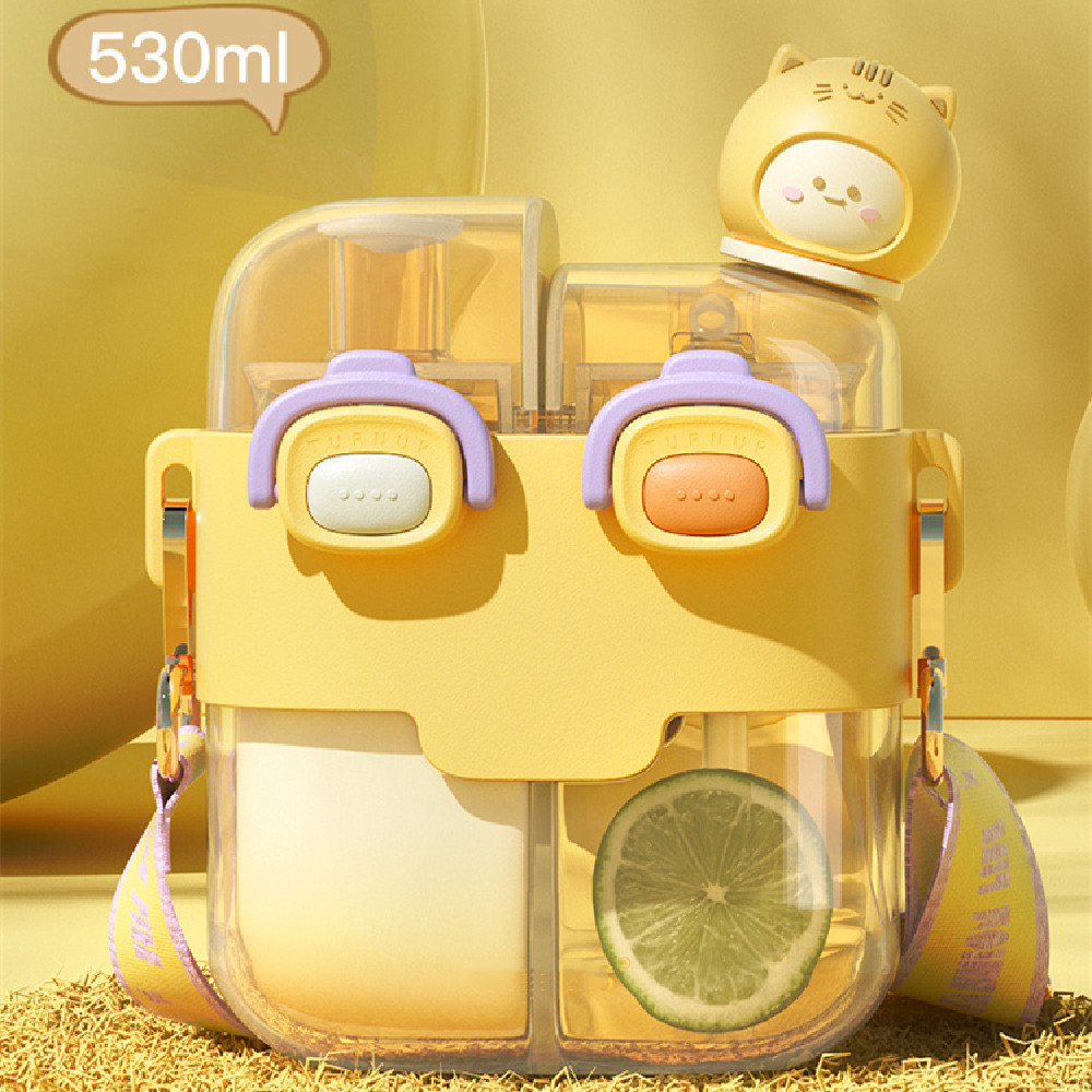 Simple And Fashionable Plastic Cup Water Bottle Kitchen Gadgets - Image 6