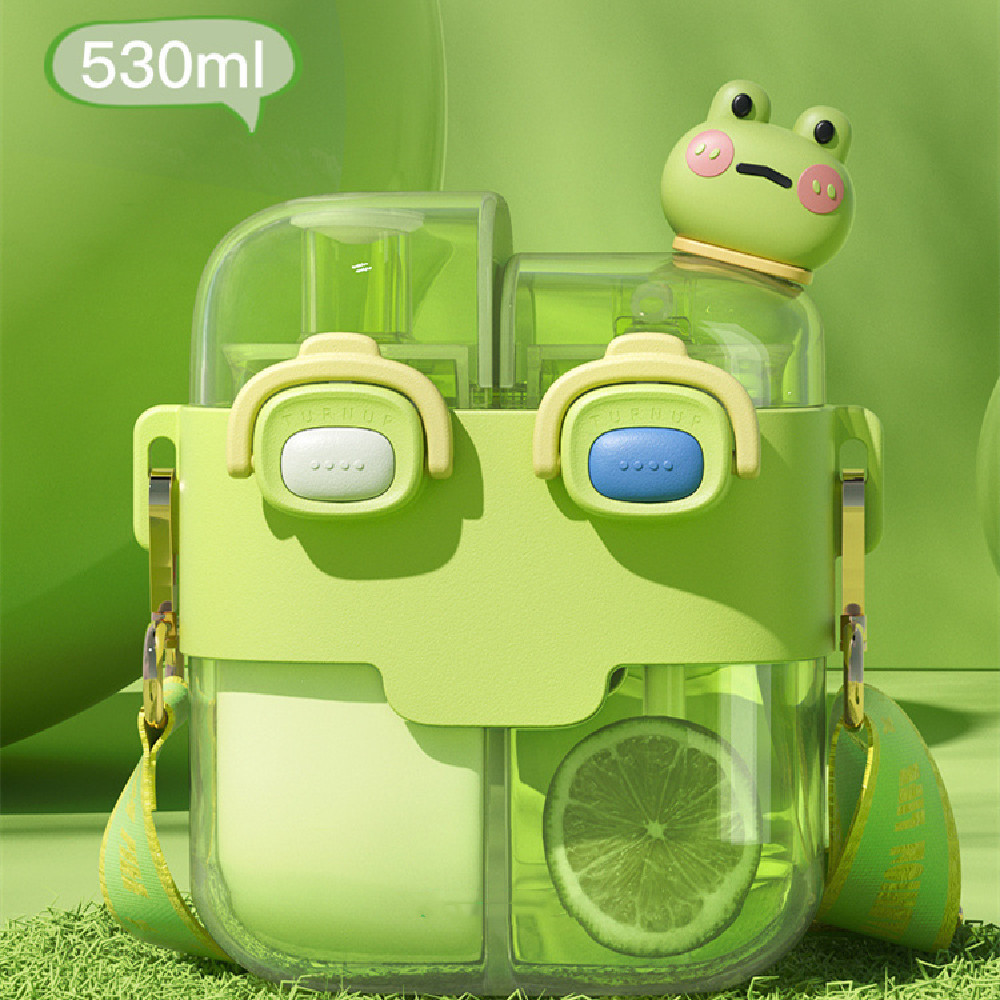 Simple And Fashionable Plastic Cup Water Bottle Kitchen Gadgets - Image 2